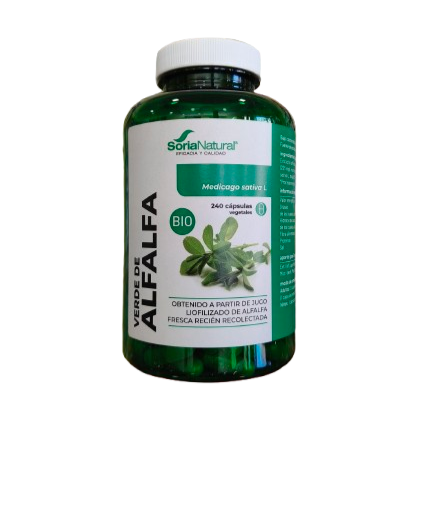 Verde de ALFALFA bio (240 cápsulas)