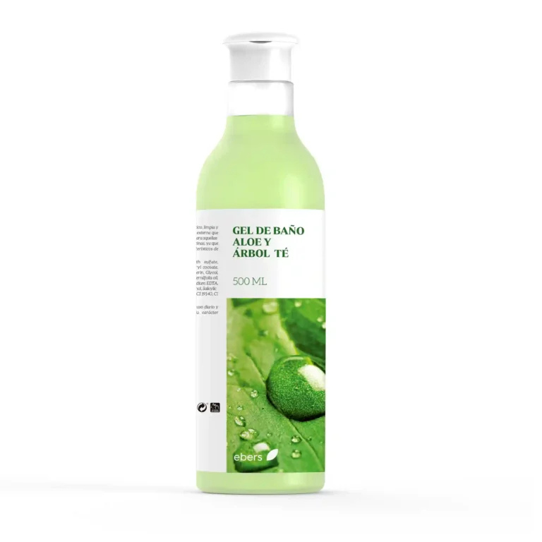 GEL DE BAÑO ALOE VERA+ ÁRBOL DEL TÉ (500 ml)
