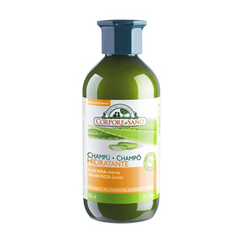 CHAMPÚ HIDRATANTE- Aloe vera y Malvavisco bio (300 ml)