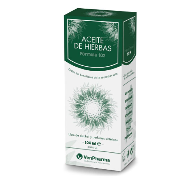 ACEITE DE HIERBAS-Frmula 102 (100 ml)