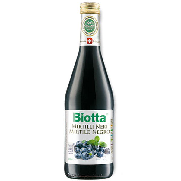 BIOTTA JUGO Mirtilo negro (500 ml.)