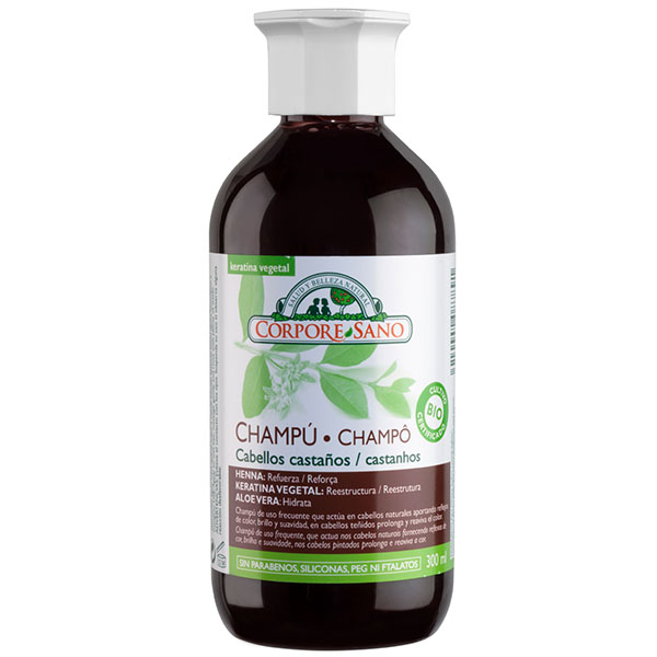 CHAMP HENNA para Cabellos Castaos (300 ml)