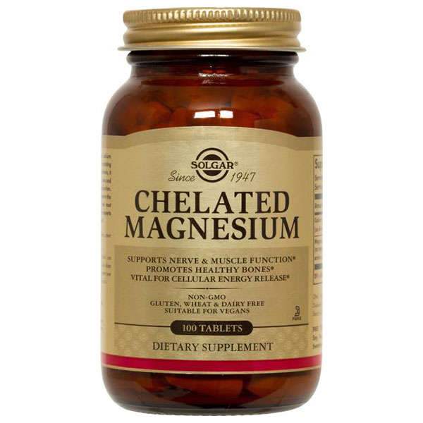Chelated magnesium 100 compr 
