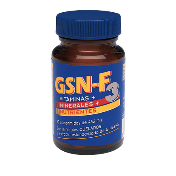 GSN F-3 Multivitamnico (60 comprimidos)