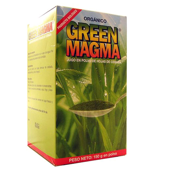 GREEN MAGMA Zumo de cebada verde en polvo (150 gr.)
