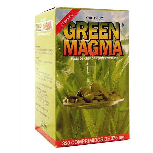 GREEN MAGMA Zumo de cebada verde  (320 compr.)