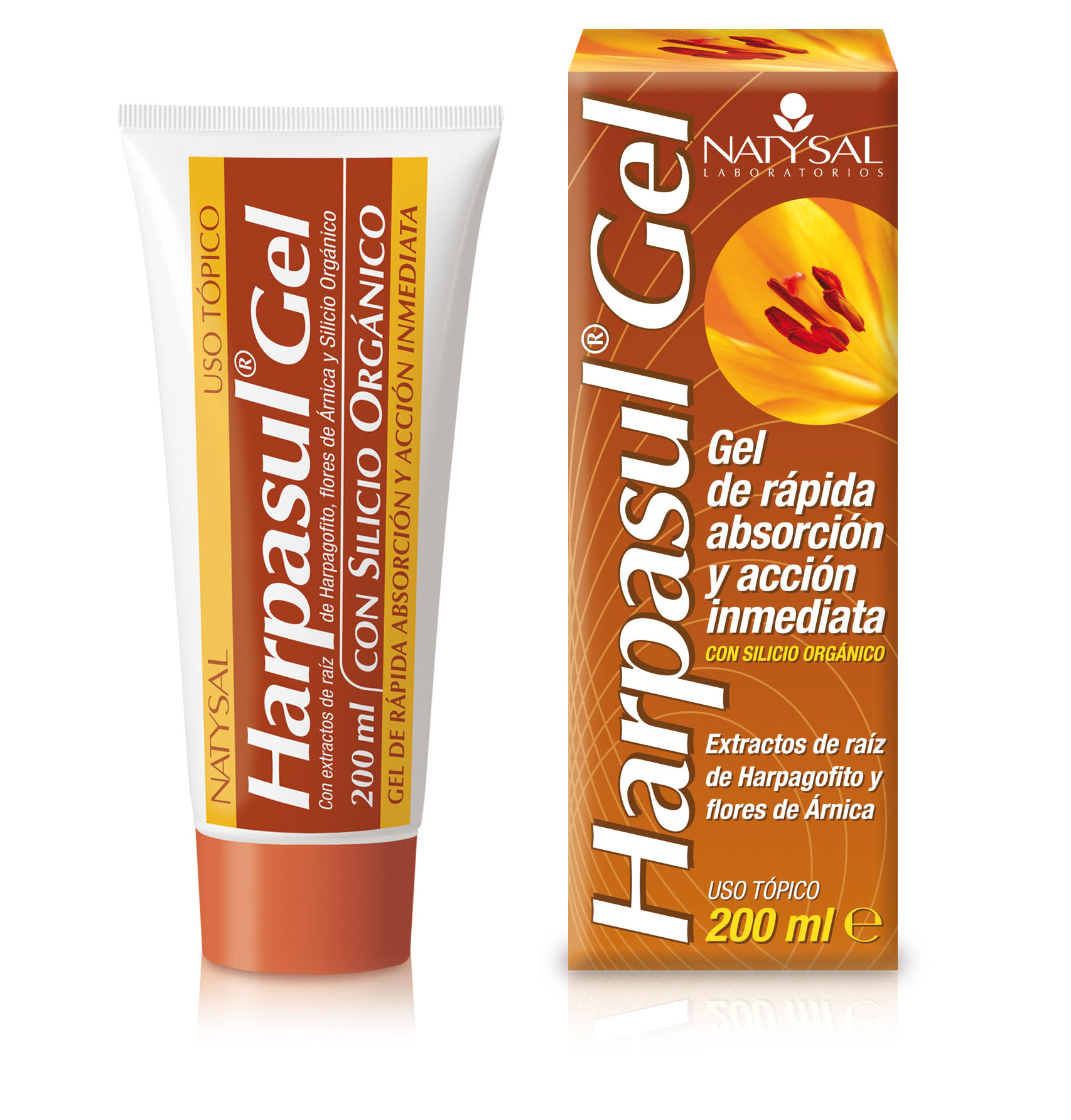 HARPASUL GEL con Silicio Orgnico (200 ml.)