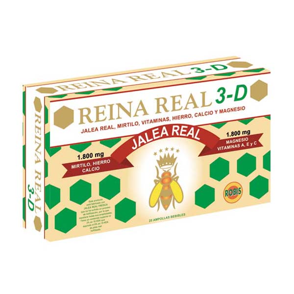 REINA REAL 3-D (20 ampollas)