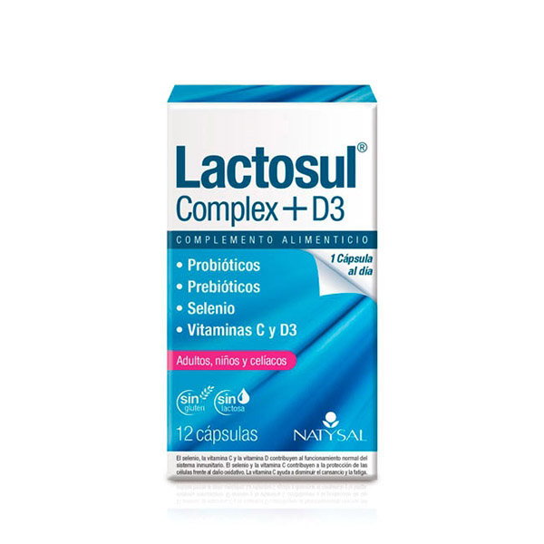 LACTOSUL COMPLEX + D3 (12 cpsulas)