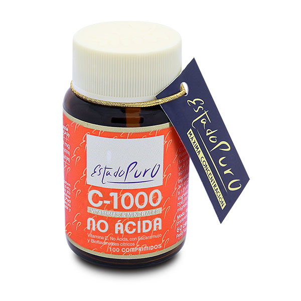 VITAMINA C-1000 no ácida (100 comprimidos)