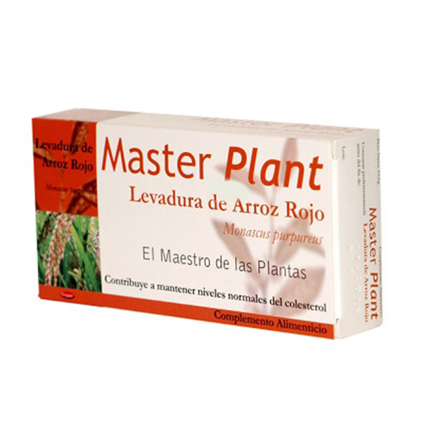 MASTER PLANT Levadura de arroz rojo (30 cápsulas)