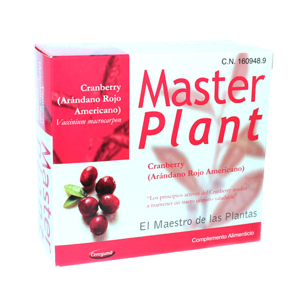 MASTER PLANT Cranberry-Arndano rojo (10 ampollas)