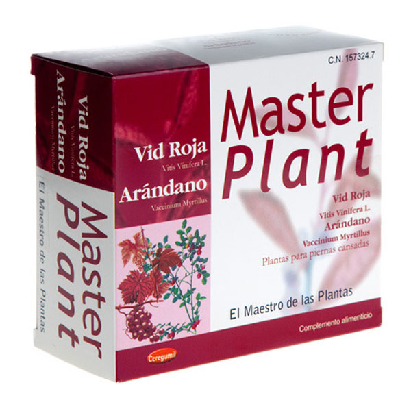 MASTER PLANT Vid roja + Arndano ( 20 ampollas)