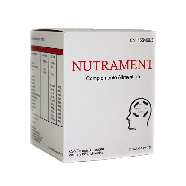 NUTRAMENT (20 sobres)