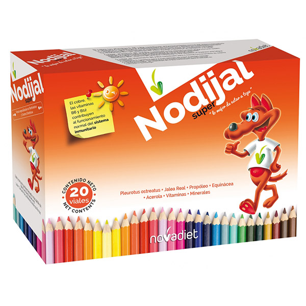 NODIJAL SUPER - Jalea real nios (20 viales) 