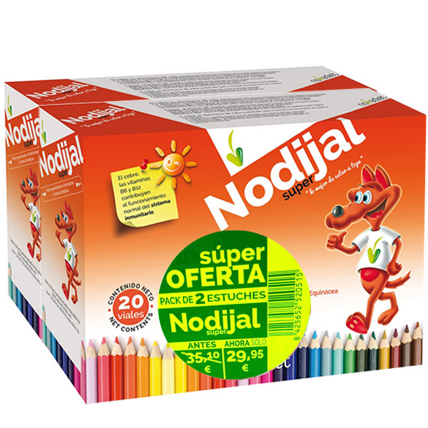 SUPER OFERTA PACK NODIJAL - 2 ESTUCHES de 20 viales