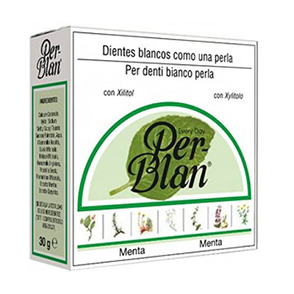 PERBLAN DENTÍFRICO Blanqueante menta (30 gr.)