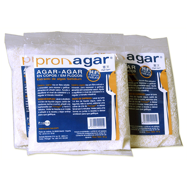 AGAR-AGAR Copos (sin gluten)(50 gr.)
