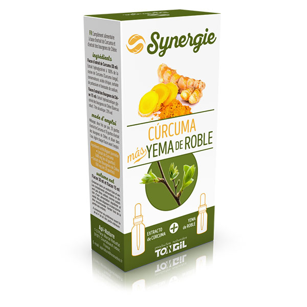 EXTRACTO de Crcuma + Yema de Roble