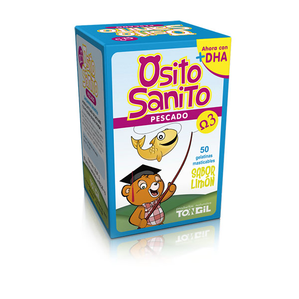 OSITO SANITO Pescado OMEGA 3  (50 perlas)