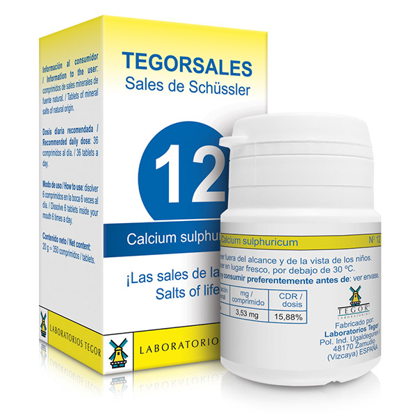 TEGORSAL 12 Calcium Sulphuricu (350 compr.)