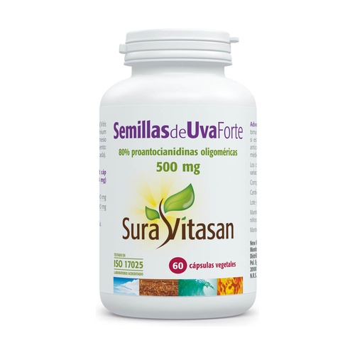 SEMILLAS DE UVA FORTE (60 cápsulas)