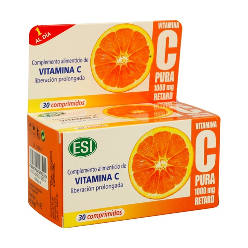 VITAMINA C PURA 1000 mg retard (30 comprimidos)