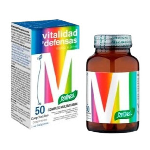 MULTIVITAMINICO COMPLEX VITALIDAD Y DEFENSAS (50 comprimidos)