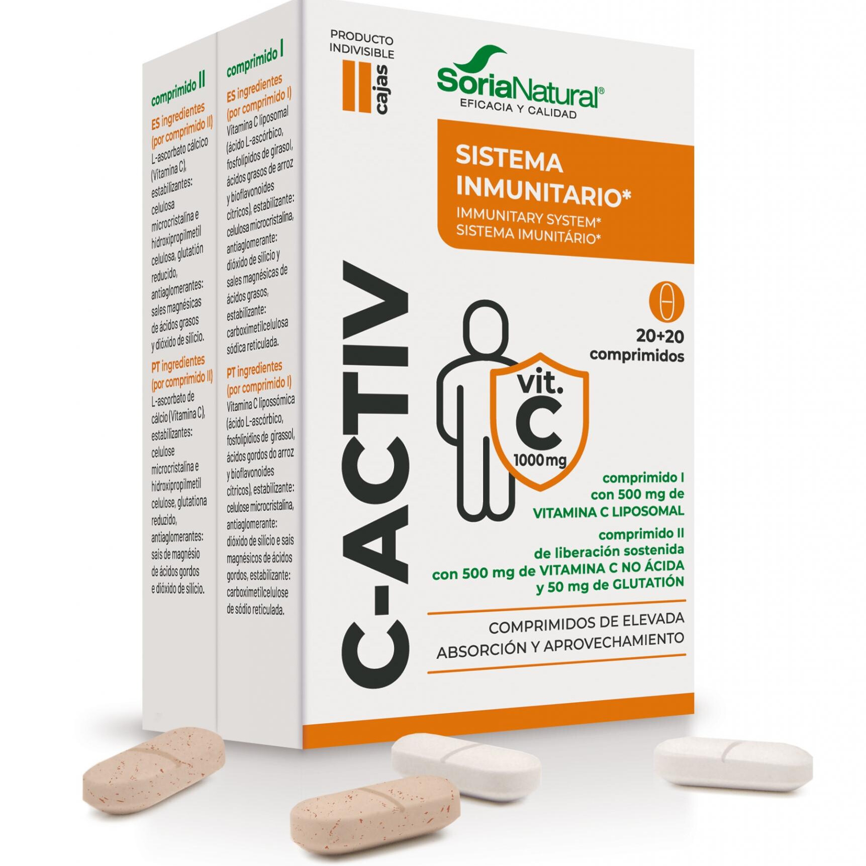 C-ACTIV (20+20 comprimidos)