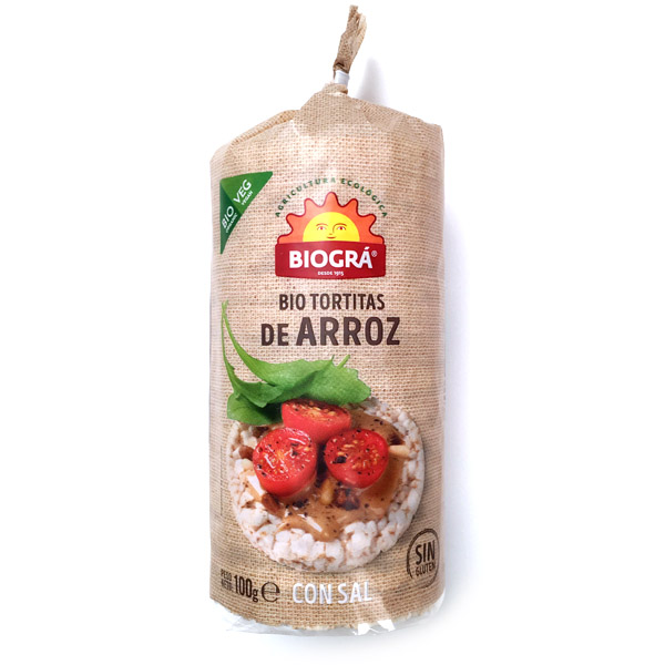 Tortitas de ARROZ bio (100 gr.)