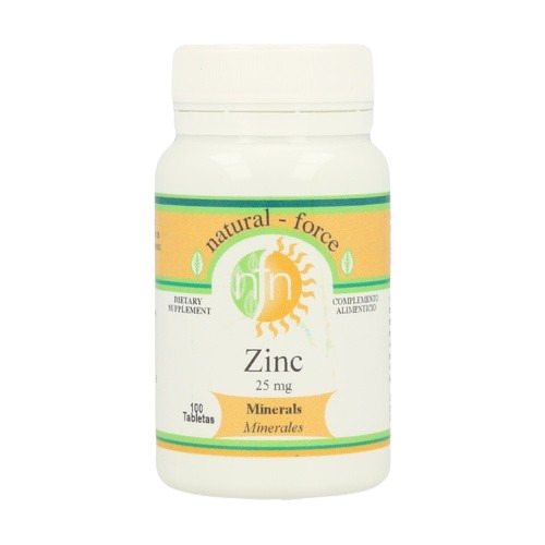 ZINC 25 mg (100 comprimidos)