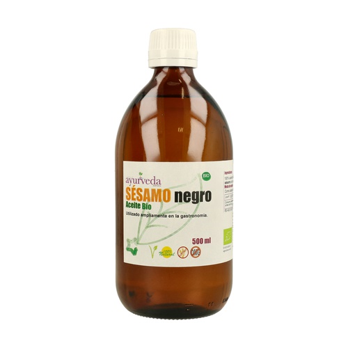 ACEITE DE SÉSAMO NEGRO BIO (200 ml)