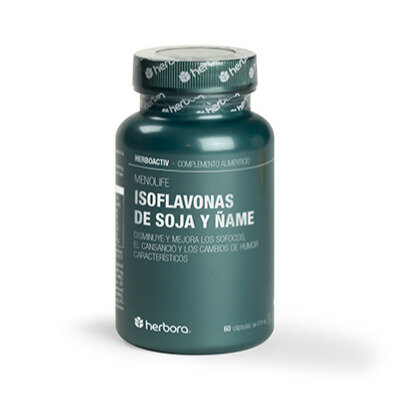 MENOLIFE- Isoflavonas de soja y ame (60 cpsulas)
