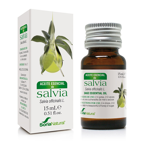 Aceite esencial de SALVIA (15 ml.)