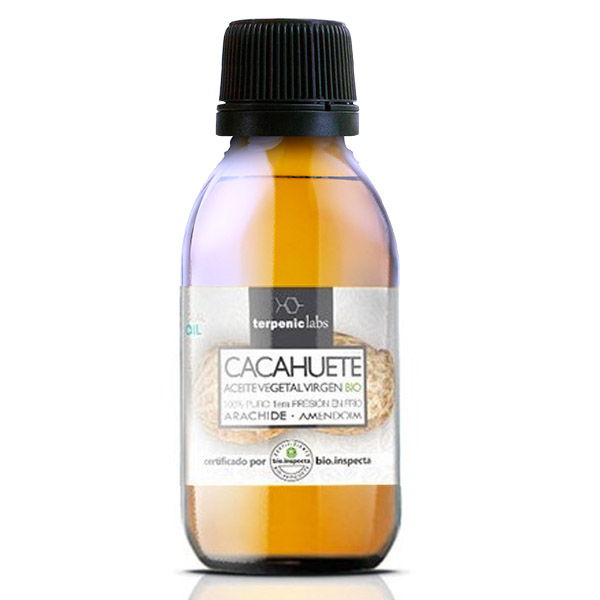 Aceite vegetal de CACAHUETE VIRGEN bio (100 ml.)