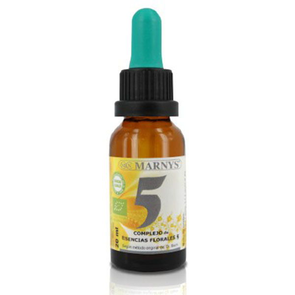 Complejo esencias florales 5 - AUTOCONTROL (20 ml.)