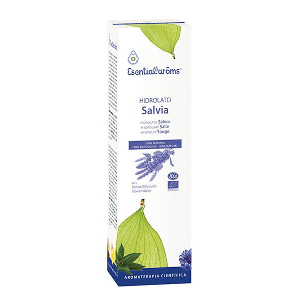 Agua floral de SALVIA (hidrolato) bio (100 ml)