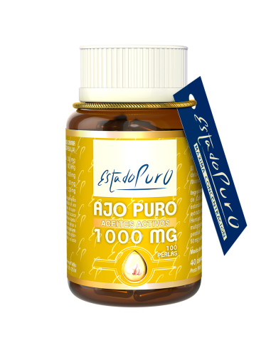 ACEITE de Ajo Puro 1000mg  (100 perlas)