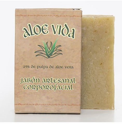 Jabn artesanal de ALOE VERA (100 g)