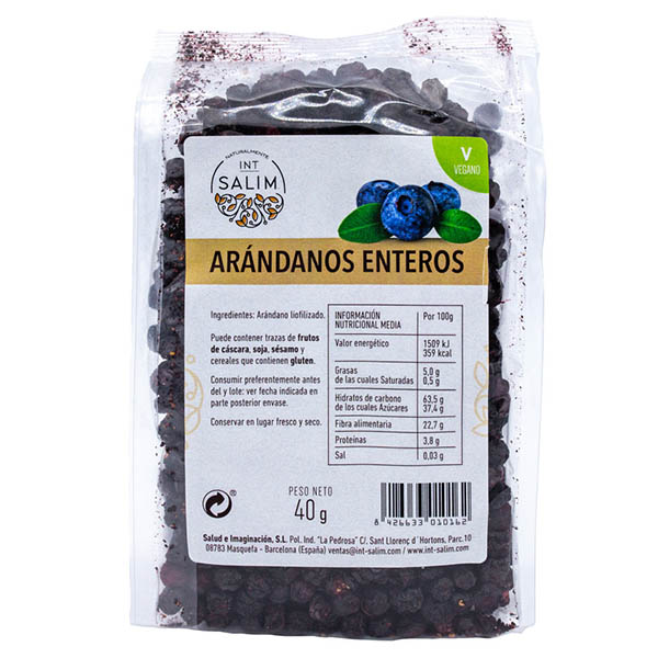 ARANDANO AZUL liofilizado bio (40 gr.)