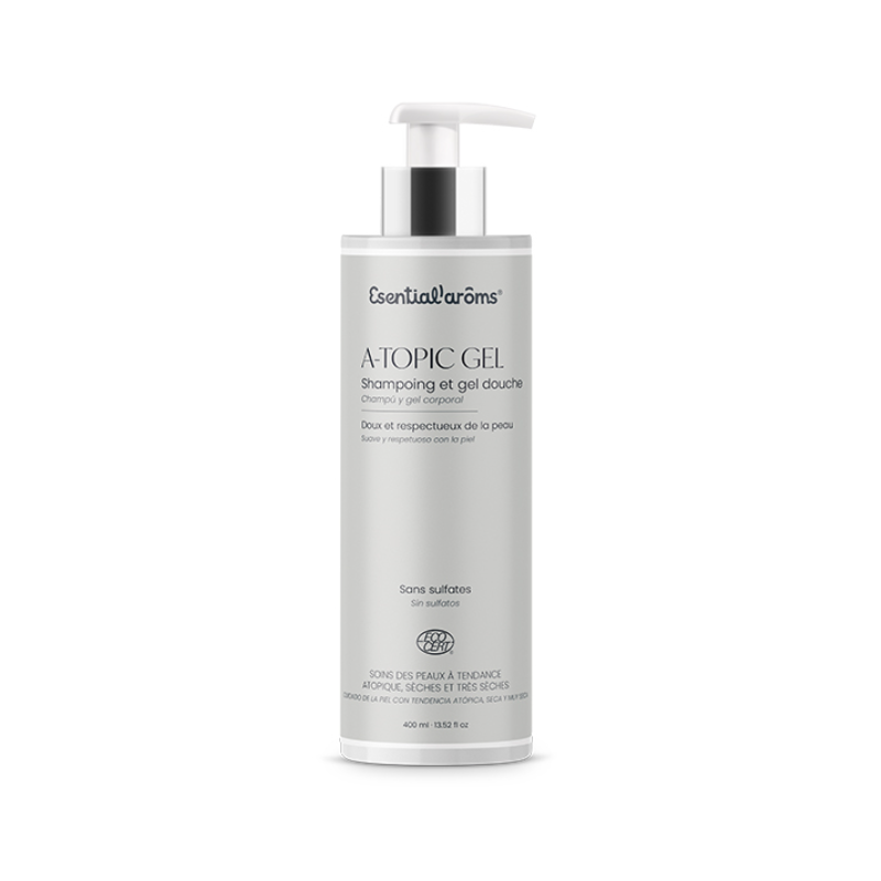 A-TOPIC GEL- Gel corporal y champ bio (400 ml.)