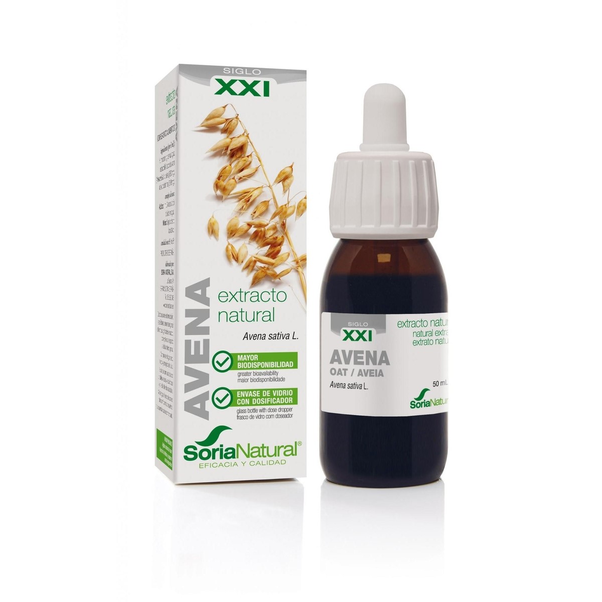 EXTRACTO DE AVENA XXI (50 ml.)