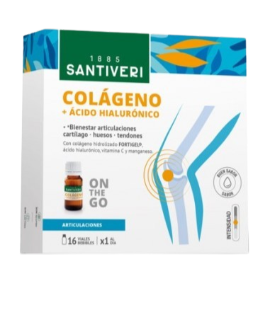 Colágeno + Ácido Hialurónico (16 viales)