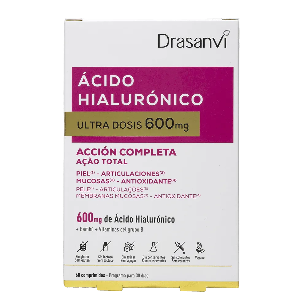 ÁCIDO HIALURÓNICO 600 mg (60 comprimidos)