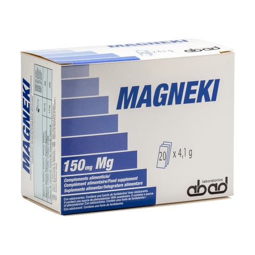 MAGNEKI - Citrato de magnesio (20 sobres)
