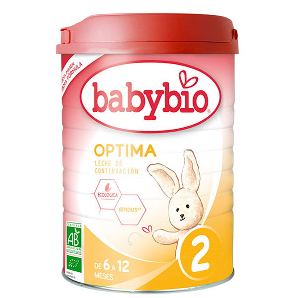 BABYBIO OPTIMA LECHE 2 Continuación bio (800 g)
