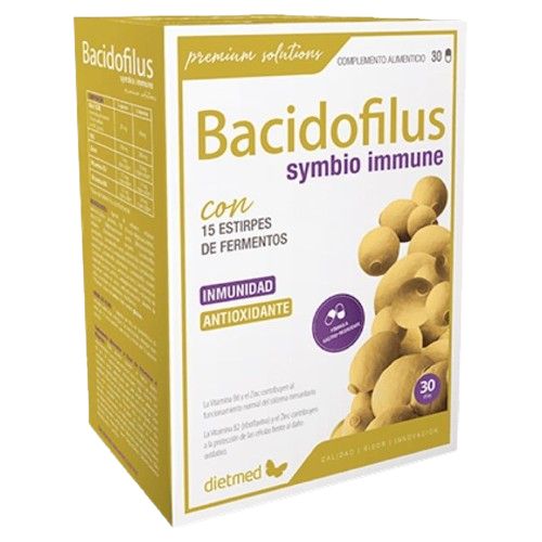 BACIDOFILUS SYMBIO IMMUNE (30 cápsulas)