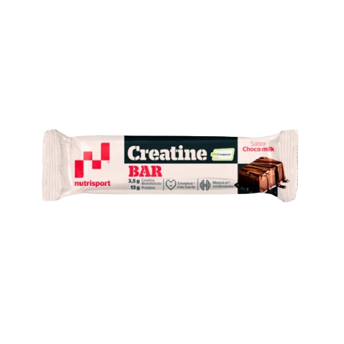 BARRITA proteínas+ creatina monohidrato Sabor choco milk (44 g)