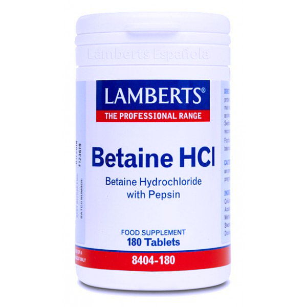 BETAINA HCI (180 comprimidos)
