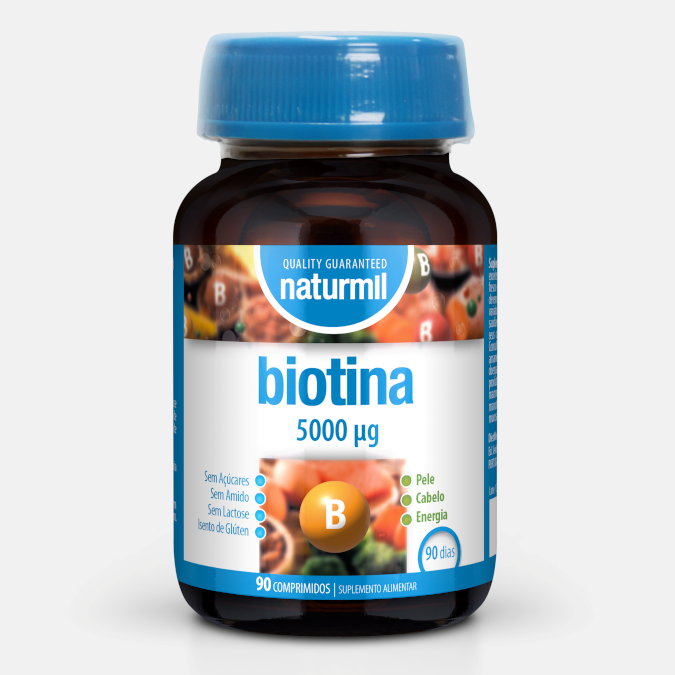 BIOTINA 5000 μg (90 comprimidos)